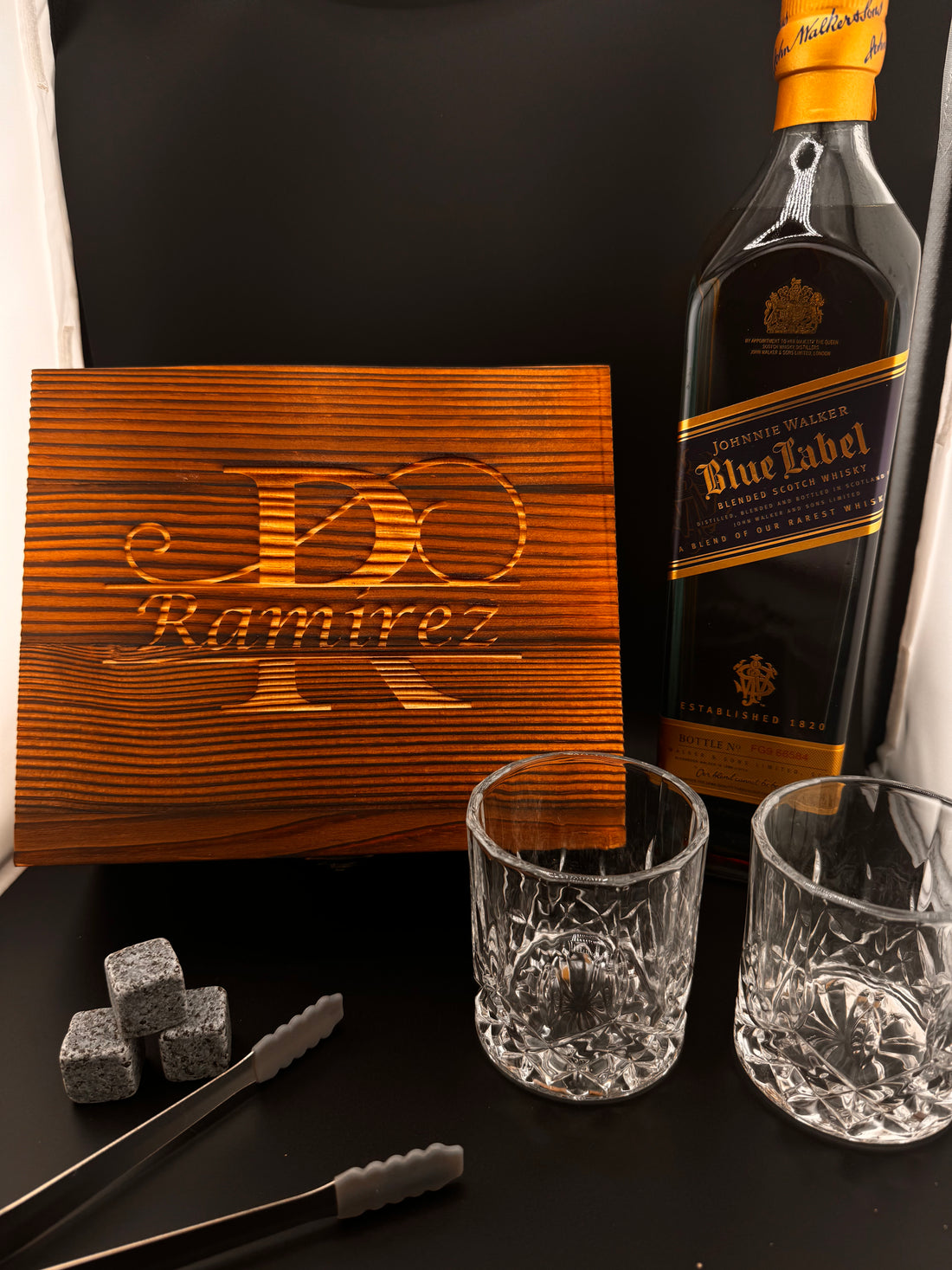 Personalized Whiskey Gift Set